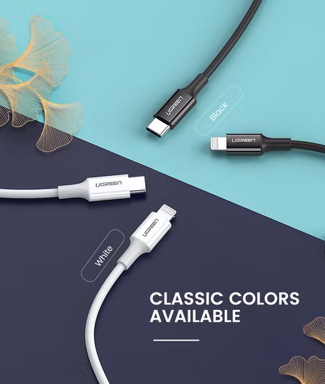 Câble de données de téléphone portable 1m 3FT 18W 20W Pd chargeur rapide câble Lightning iPhone USB Type C vers câble Lightning pour iPhone 12 PRO Max